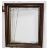 WALNUT SHADOW BOX PICTURE FRAME