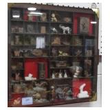 PRINTERS TYPE DRAWER WITH MINIATURES AND STAMPS