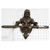 BRONZE LADY TOWEL BAR