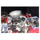 GROUPING: KITCHEN UTENSILS AND FLATWARE