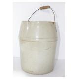 2 GALLON CROCK JUG WITH BAIL