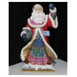 CERAMIC SANTA FIGURINE - 16"