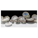 GROUPING: CUPS AND SAUCERS AND OTHER CERAMIC