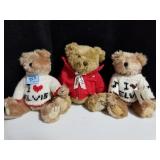 3 "ELVIS" BEARS