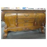 MICHAEL AMINI MARBLE TOP SERVER