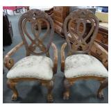 MICHAEL AMINI DINING CHAIRS - 8 TIMES BID