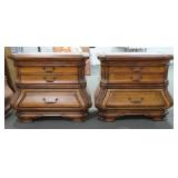 MICHAEL AMINI BOMBAY STYLE NIGHT STAND - 2 TIMES B