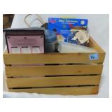 WOODEN CRATE WITH LIGHT BOX, DINO ADVENTURE,