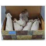 5 WILLOW TREE FIGURINES