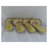 PFALTZGRAFF "VILLAGE" CORN ON THE COB BOWLS,