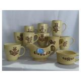 11 PCS. OF PFALTZGRAFF "VILLAGE" DINNERWARE