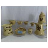 PFALTZGRAFF "VILLAGE" SALT, EPPER, MEASURING CUPS,