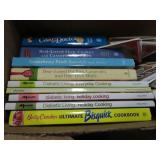 ASSORTMENT OF COOKBOOKS