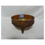 IMPERIAL LUSTER CARNIVAL GLASS BOWL