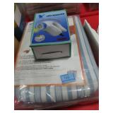 TABLE TOP IRONING BOARD AND LINT REMOVER