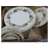 VINTAGE IRONSTONE DINNERWARE: OLD CHELSEA HEDGEROW