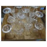 16 PC. CRYSTAL STEMWARE - MATCHING