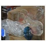 PYREX MEASURING CUPS AND GLASS SERVING BOWLS