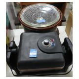 BELLA WAFFLE IRON AND DYER DEEP FRYER