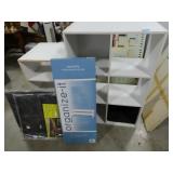 2 STORAGE UNITS FOR SHOES, CLOSET ORGANIZER,