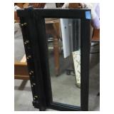 HANGING HAT RACK WITH MIRROR