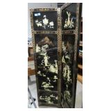 ASIAN 4 SECTION ROOM DIVIDER WITH BEAUTIFUL M-O-P