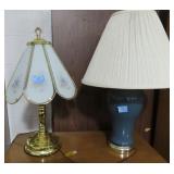 2 TABLE LAMPS - ELECTRIC