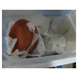 BARWARE AND TERRA COTTA SAUCERS