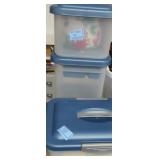 STORAGE BOXES AND CRAFT SUPPLIES