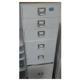 2 - 2 DRAWER AND 1 - 1 DRAWER STORAGE BOXES WITH