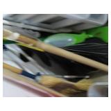 HOUSEHOLD TOOLS: BROOMS, MOPS, ETC.
