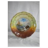 10 1/2" PAINTED PLATTER