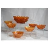 NORTHWOOD ACORN BURRS BERRY BOWL SET - MASTER AND