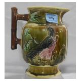 9 1/2" ASIAN STYLE CERAMIC PITCHER