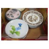 GROUPING: CHINA AND CERAMIC PLATES, ETC.