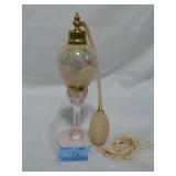 GLASS PERFUME BOTTLE WITH ATOMIZER