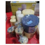 GROUPING OF PILLAR CANDLES