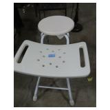 HANDICAP SHOWER STOOL AND OTHER STOOL