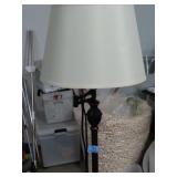 SWING ARM FLOOR LAMP WITH SHADE