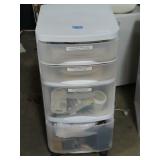 STYLE MASTER STORAGE DRAWERS WITH CRAFT SUPPLIES