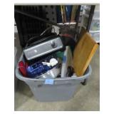 CROCKPOT, CUTTING BOARD, KITCHEN SUPPLIES