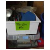 HOUSEHOLD TOOLS: LADDER PADS, SCREWDRIVERS, ETC.