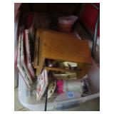 HOLIDAY BOXES, FLOWER POTS, DOLLS, ETC.