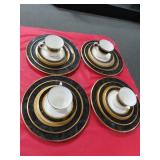 4 PLACE SETTINGS OF NORITAKE CHINA - "OPULENCE"