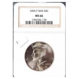 2005 P SMS HALF NGC MS66