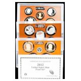 2012 PROOF SET RARE DATE