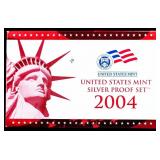 2004 SILVER PROOF  SET