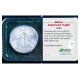 2002 SILVER EAGLE  GEM