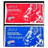 2005 MINT SET P D MINTS
