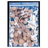 BAG OF EARLY LINCOLNS 1910 TO 1919